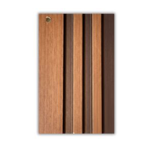 Wooden Finished Charcoal Louver / Charcoal Fluted Panel / Charcoal Louver